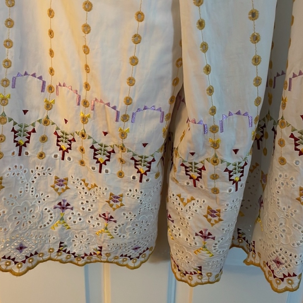 By Anthro Eyelet Embroidered Jumpsuit - Picture 5 of 5
